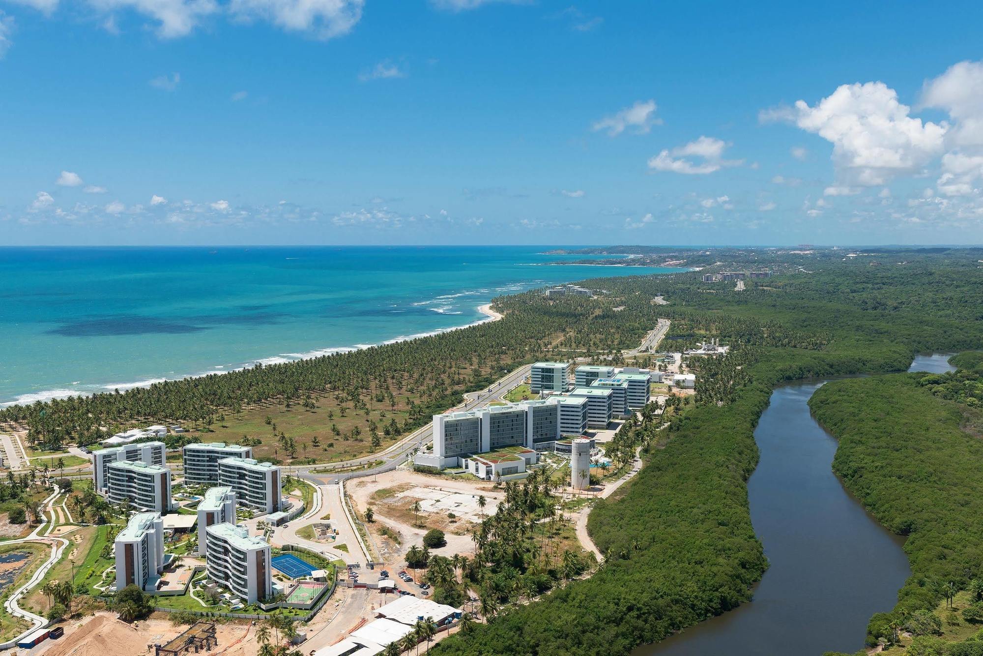 Sheraton Reserva Do Paiva Cabo de Santo Agostinho Ngoại thất bức ảnh Aerial view of the resort